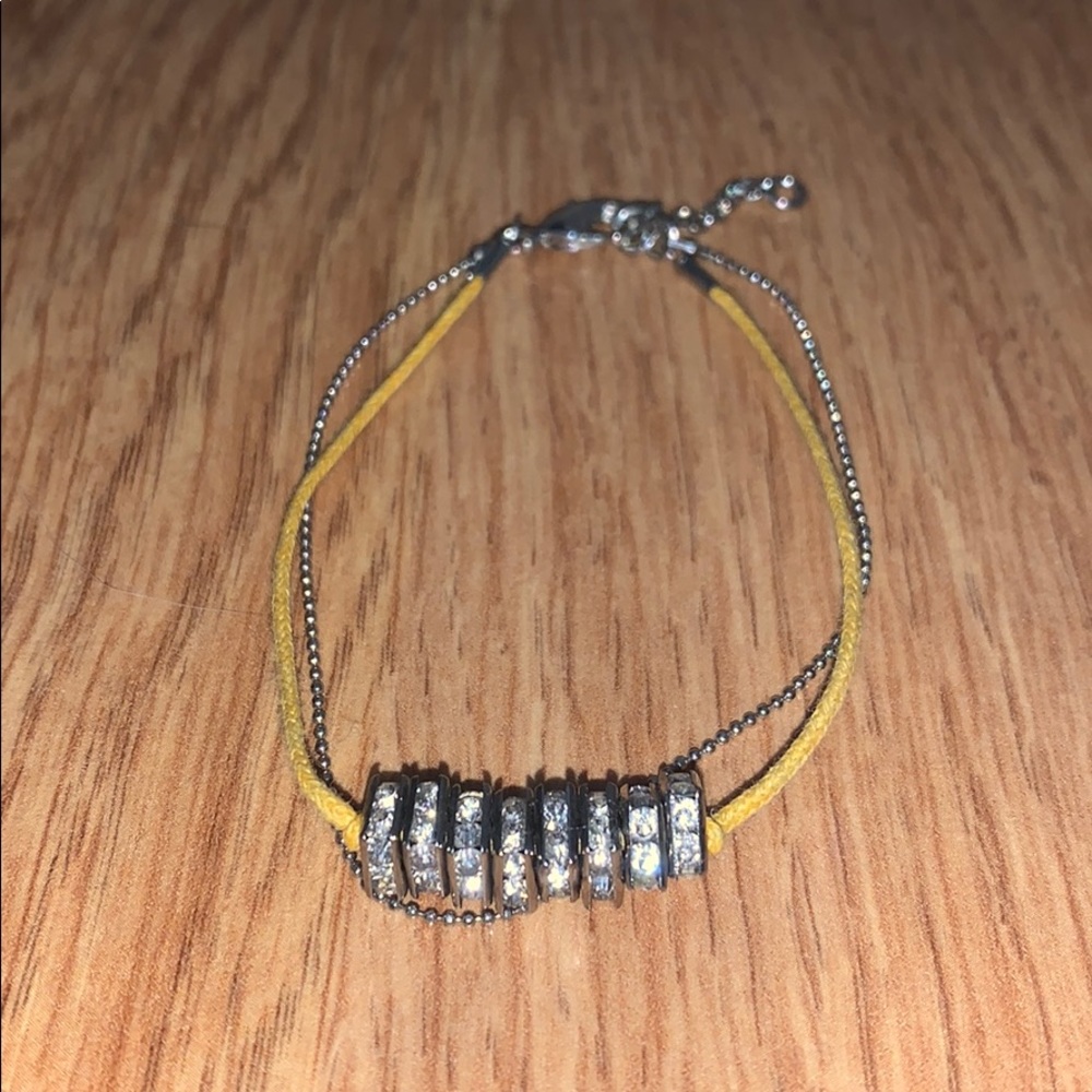 Yellow Diamond Bracelet